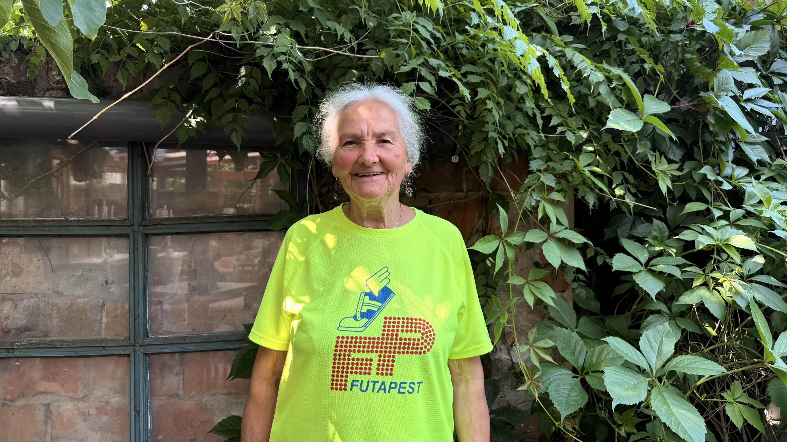 A mindig mosolygós Marika néni