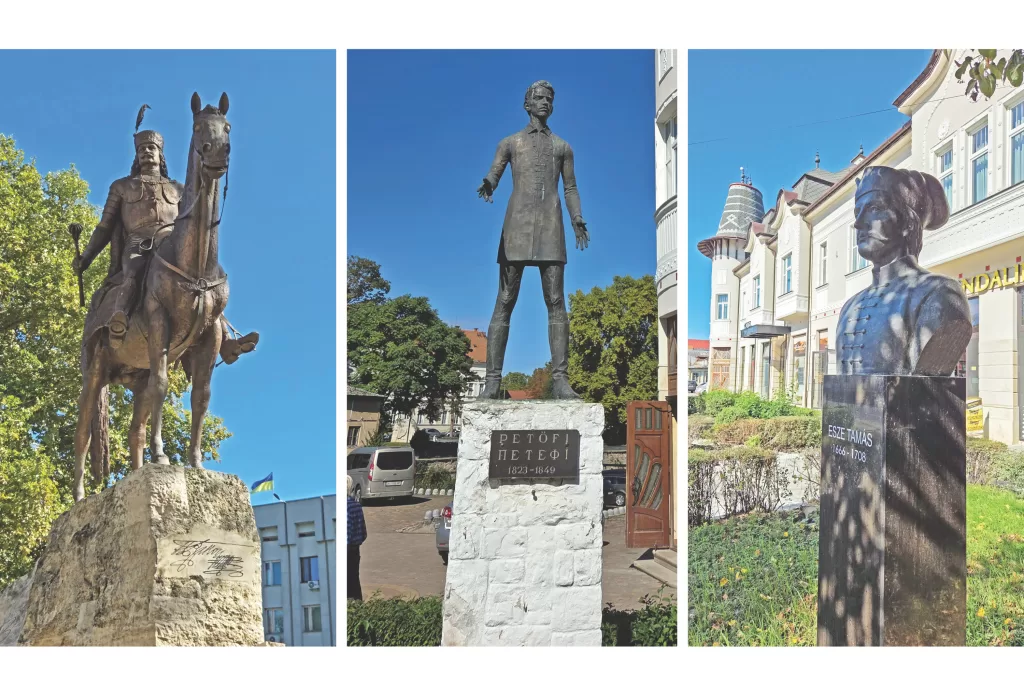 II. Rákóczi Ferenc innen indította szabadságharcát, Petőfi tiszteletét tette Beregszászon, Esze Tamás itt gyűjtötte seregét. Az egész várost átszövi a magyar történelem