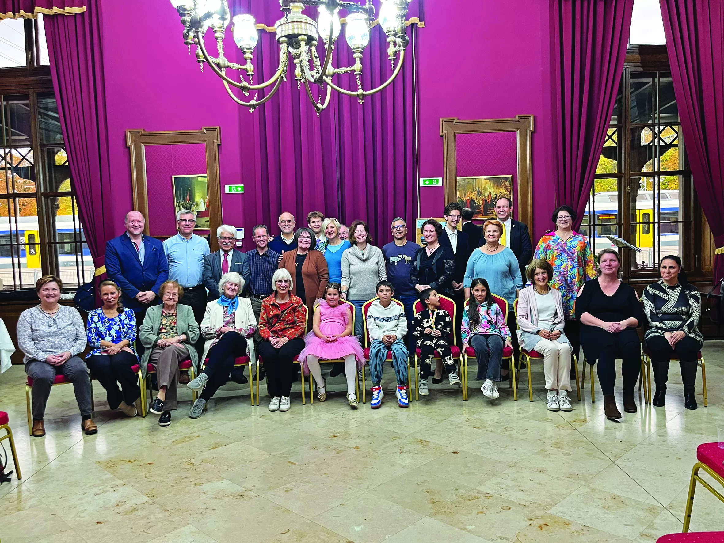 A vallási közösség a Béke Hercege születésnapján