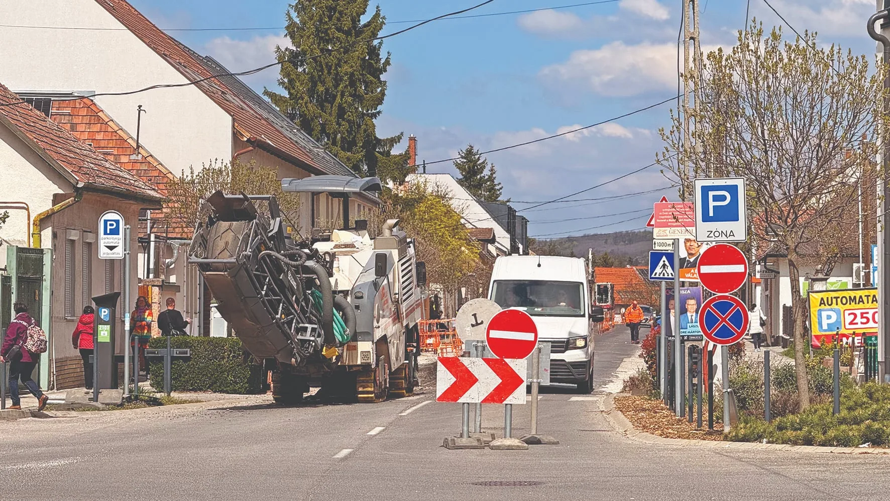 Júniusig így fest a Bajcsy-Zsilinszky utca