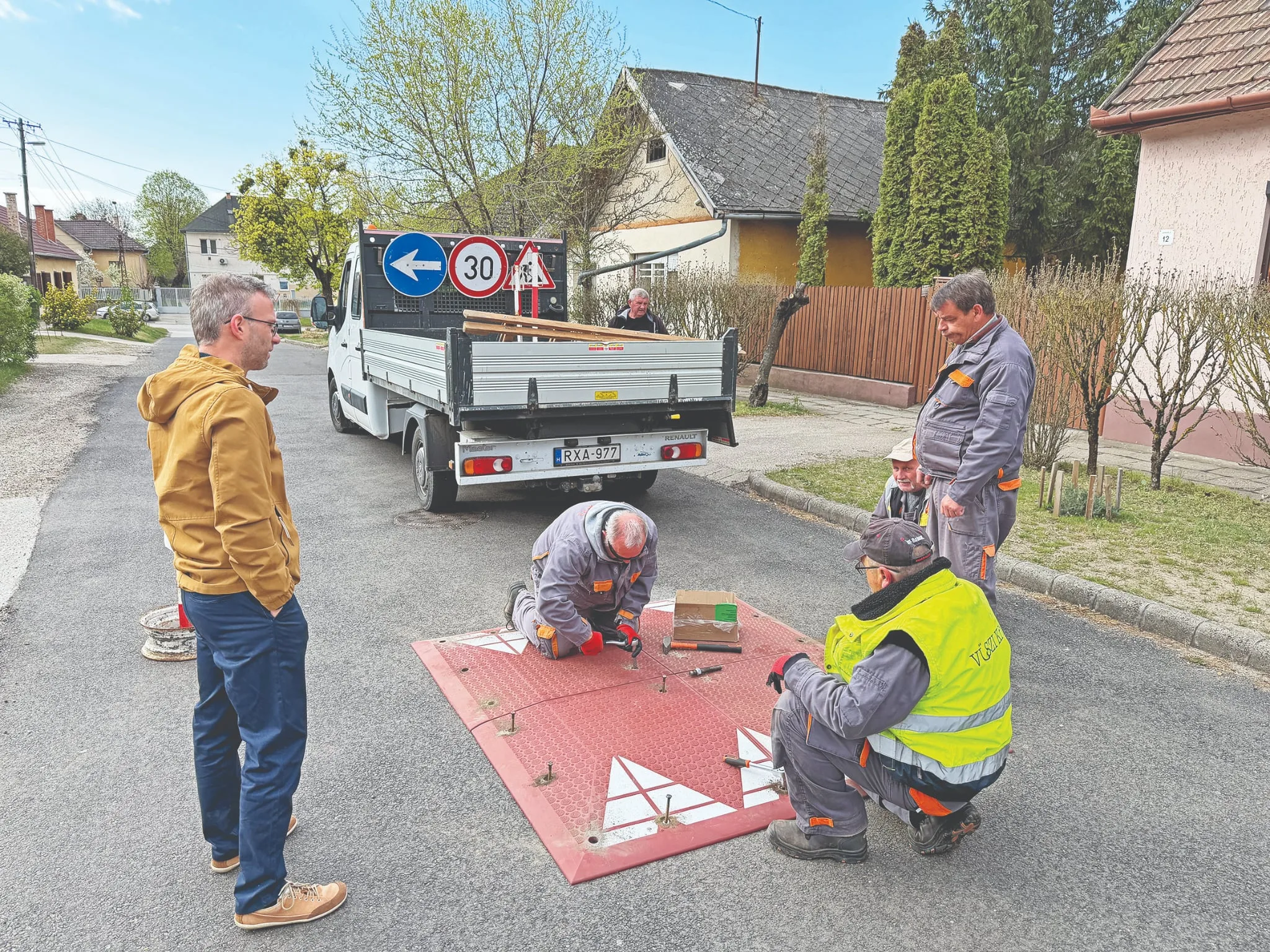 Bárdy Péter a Légszesz utcában
