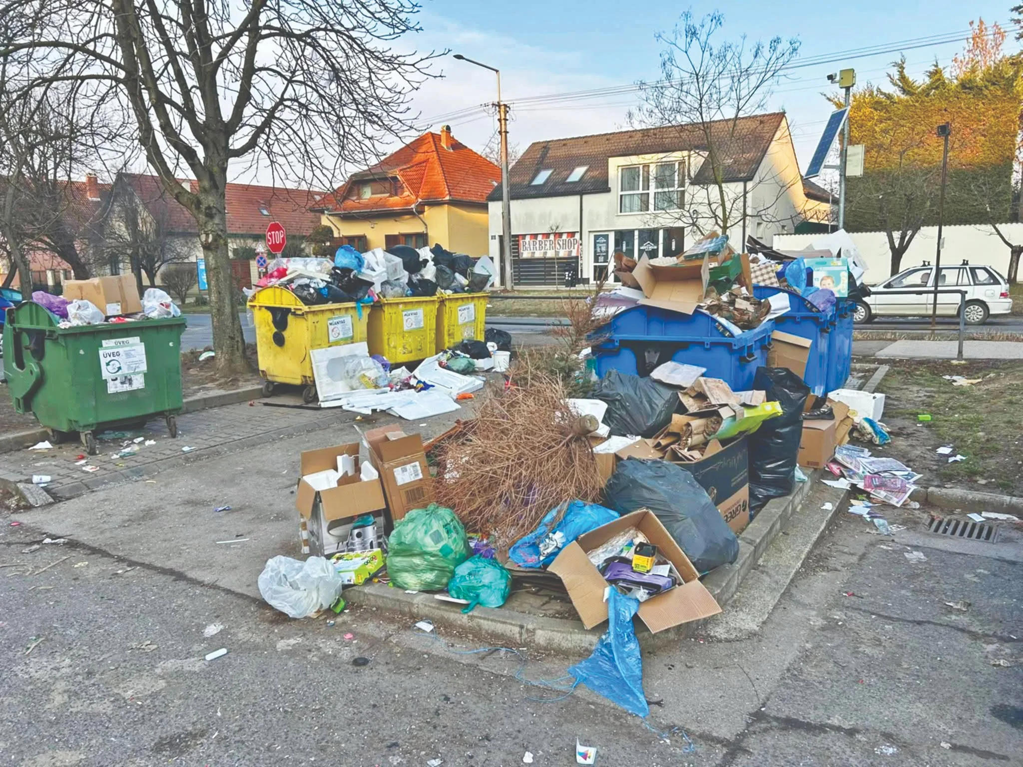 Olyan, mint egy mini katasztrófa sújtotta övezet