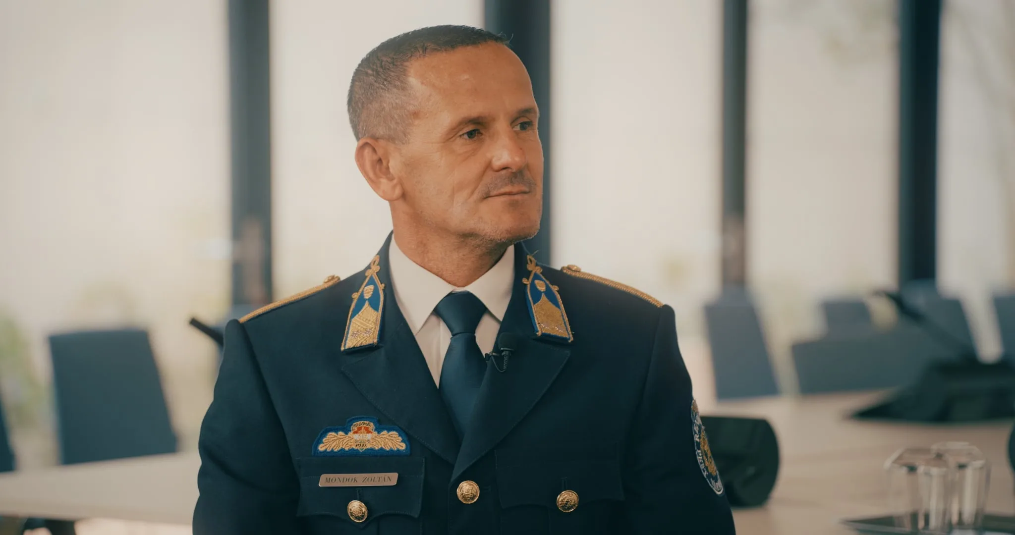 Mondok Zoltán gödöllői rendőrkapitány: A lopás, a lakásbetörés, a kábítószerrel kapcsolatos bűncselekmények, a garázdaság, a testi sértés visszaszorulóban vannak