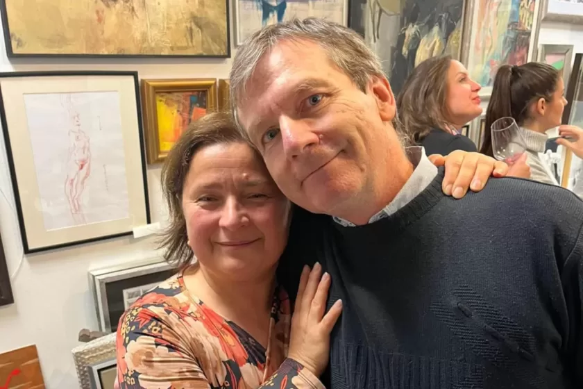 Michael Scherzinger és felesége, Marika