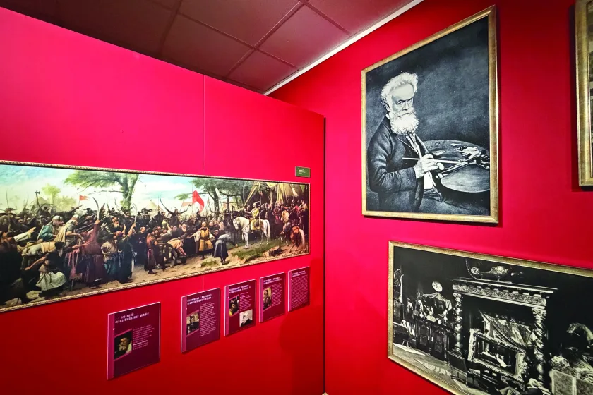 A festőgéniusz portréja és egy tanulmányterv a Honfoglaláshoz