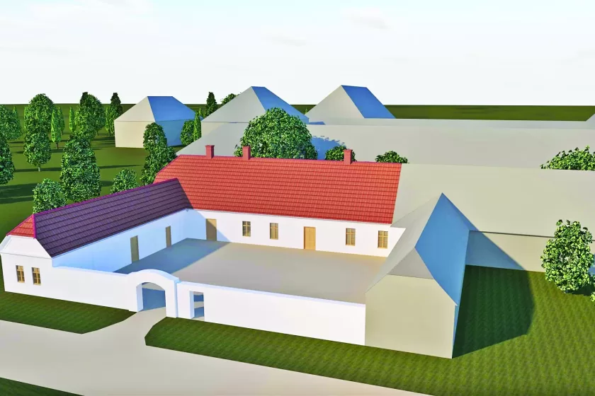 Kasznár ház látványterve