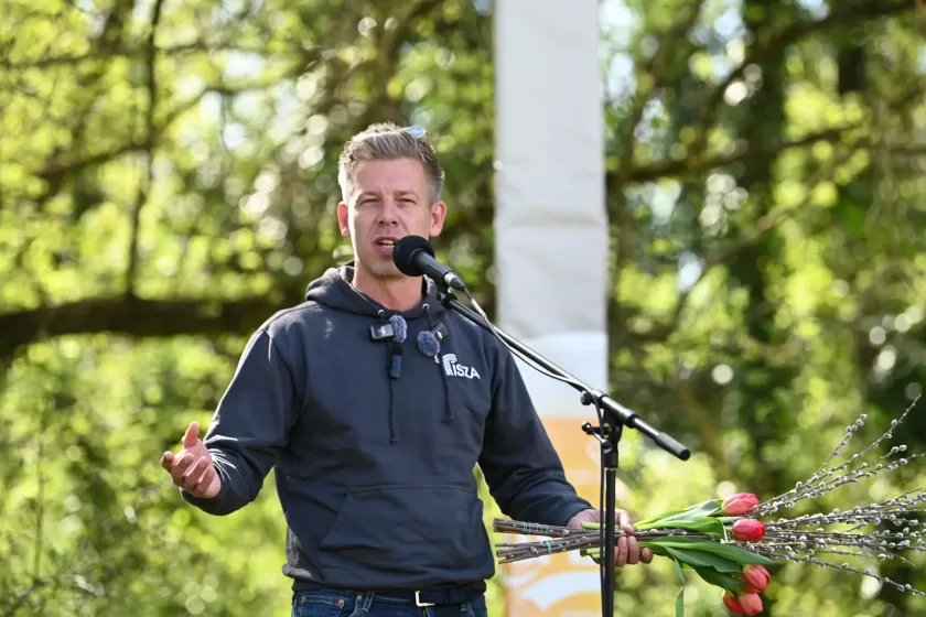 Magyar Péter | Fotó: Tatár Attila