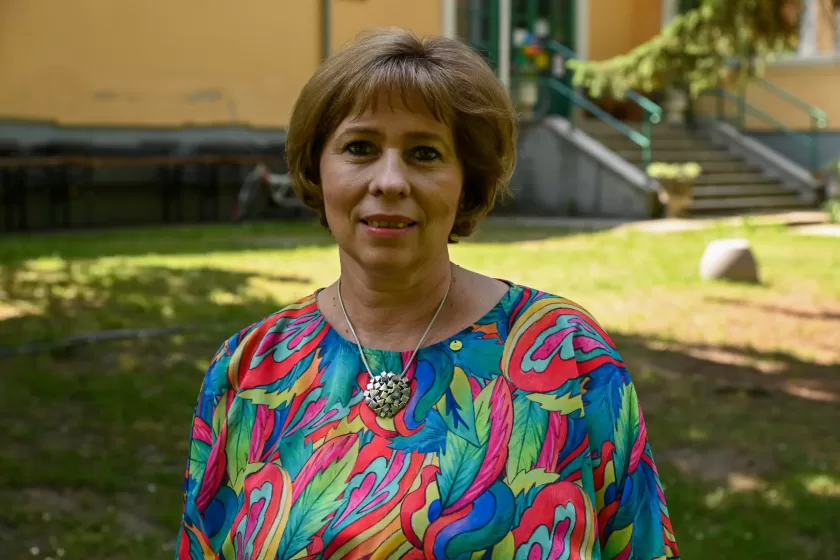 Radnainé Puer Judit: Ha megjelenünk egy versenyen, akkor már 
„számolnak” velünk, mint esélyesekkel | Fotó: Jaeger Ákos