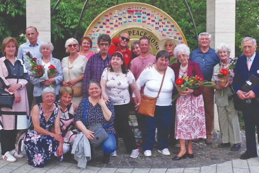 Csoportkép a 2024-ben megrendezett gongatásról