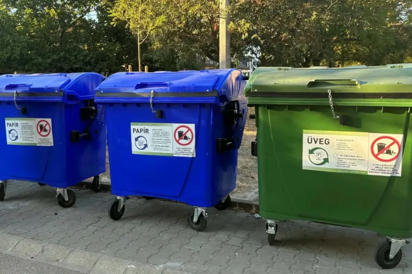 Láncok a kukákon: aki mellé teszi, büntetést kap